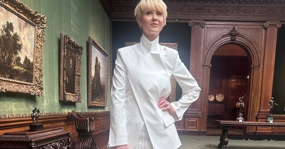 Звезда «Секс в большом городе» появилась на публике в наряде украинского бренда