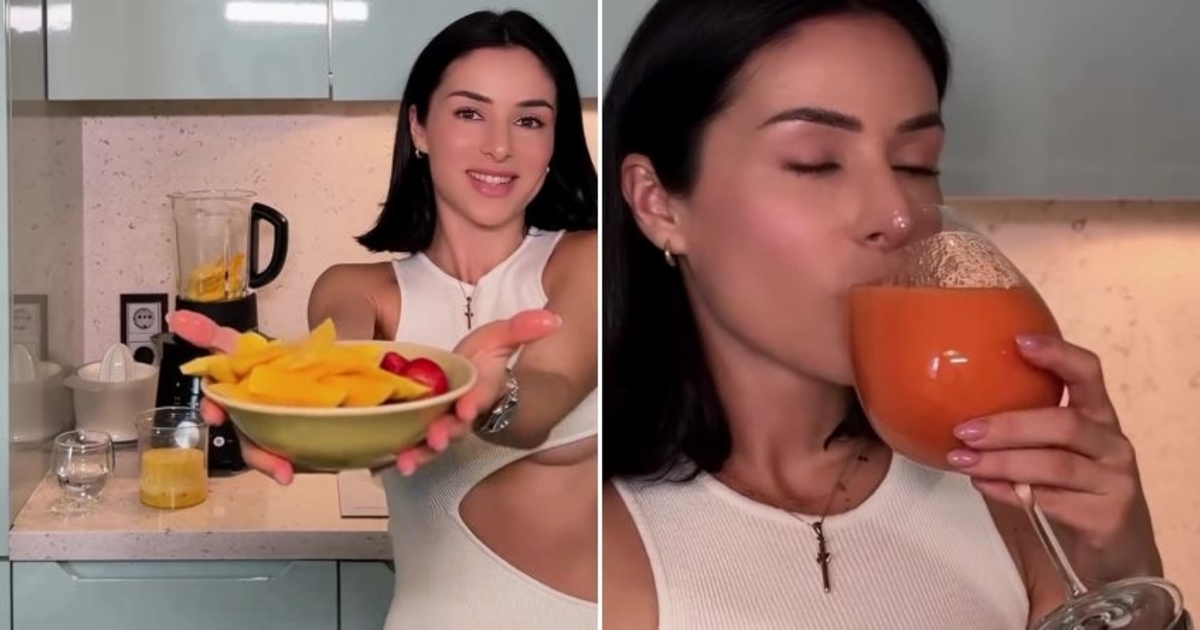 "Беременная" Огневич в платье с пикантным вырезом показала рецепт алкогольного смузи