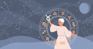Horoscope Composition Background