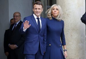 French President Macron Hosts Australian PM Albanese
