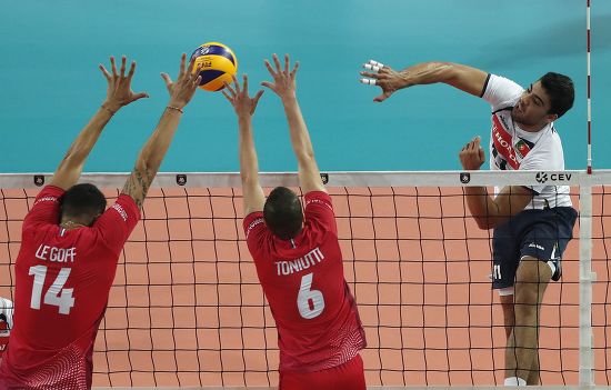 EuroVolley Men 2019, Montpellier, France - 15 Sep 2019