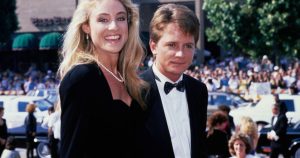 Michael J. Fox And Tracy Pollan, 1988